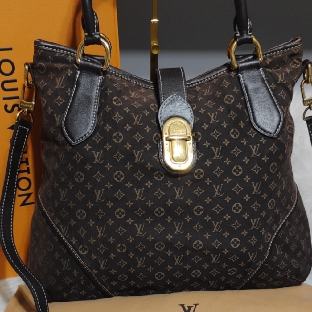 SALE FIRM! Louis Vuitton Monogram Idylle Elegy Brown 2 Way Shoulder Bag W/B/D - Picture 3 of 16
